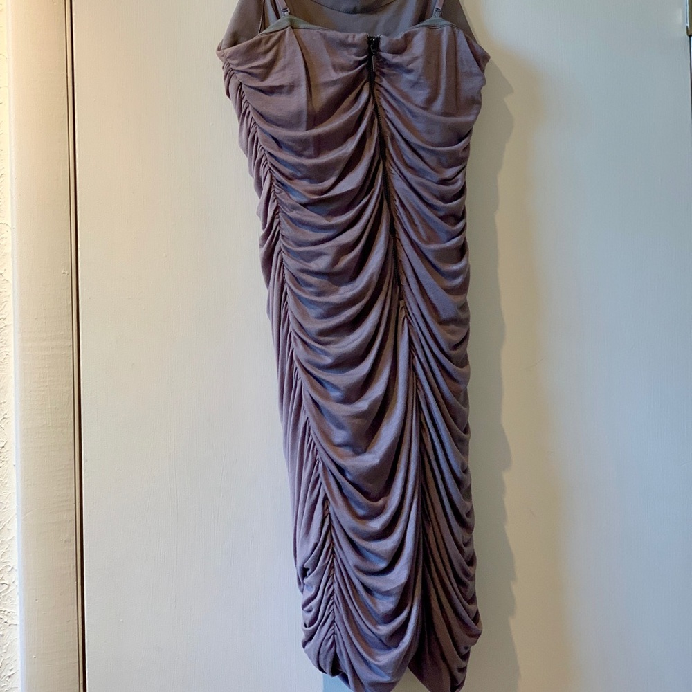 Strapless Ruched Party Mini Dress - Picture 3 of 6